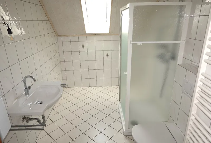 Tageslichtbad mit Dusche