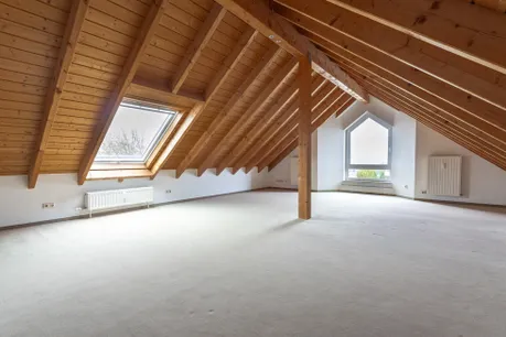 Spitzboden individuell nutzbar