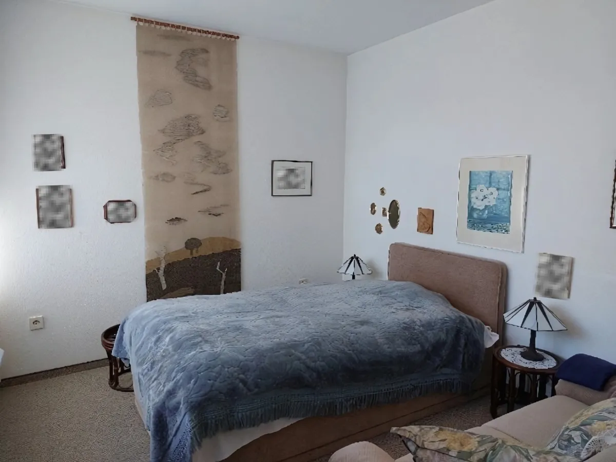 Der Schlafraum Im Appartement im UG