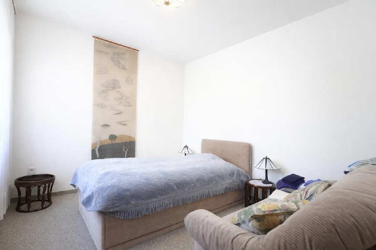 Der Schlafraum Im Appartement im UG