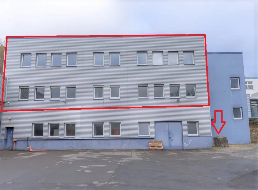 Rückansicht mit zweitem Zugang