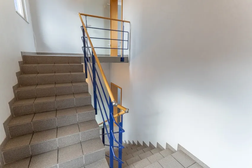 Gepflegtes Treppenhaus