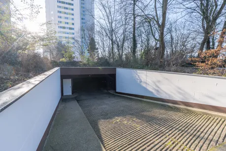 Zufahrt zur Tiefgarage