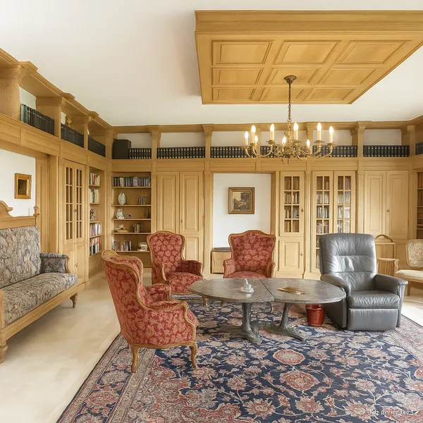 Direkt angrenzender weiterer Besprechungsraum im EG