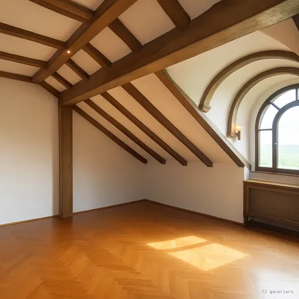 Mögliche Bürofläche im DG