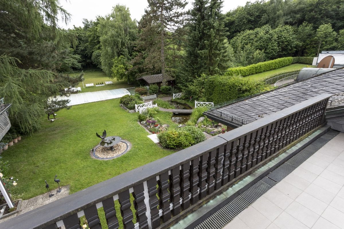 Ausblick von der Dachterrasse