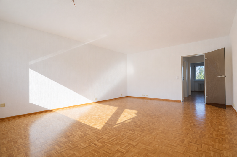 Platz für einen Esstisch