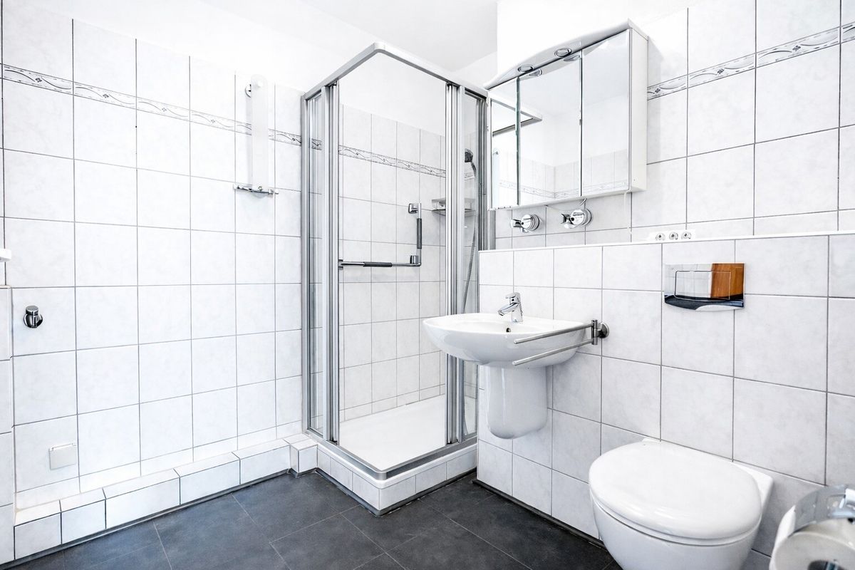 Das moderne Duschbad