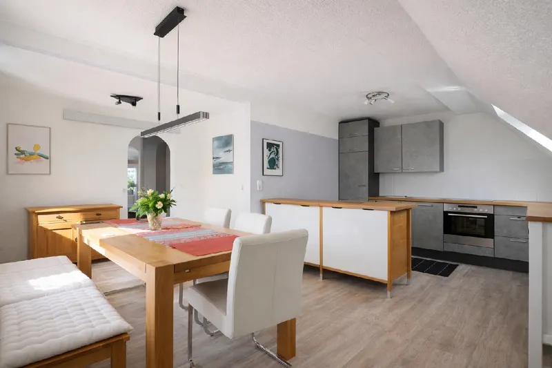 Küche  und  Essbereich OG