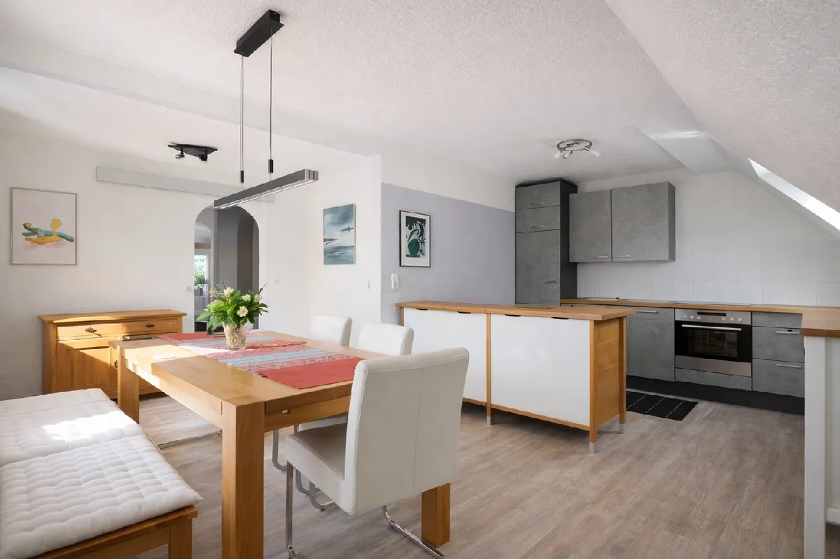 Küche  und  Essbereich OG