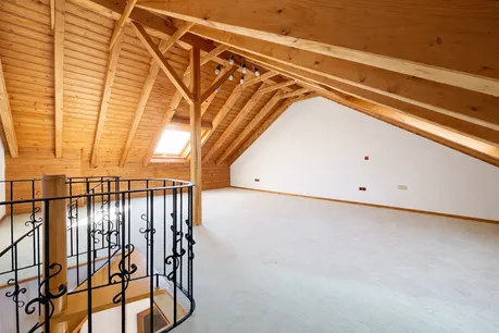 Das wohnlich ausgebaute Dachstudio Foto I