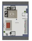 Grundriss Dachstudio