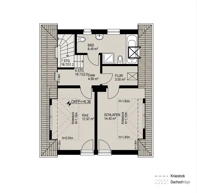 2. OG Grundriss