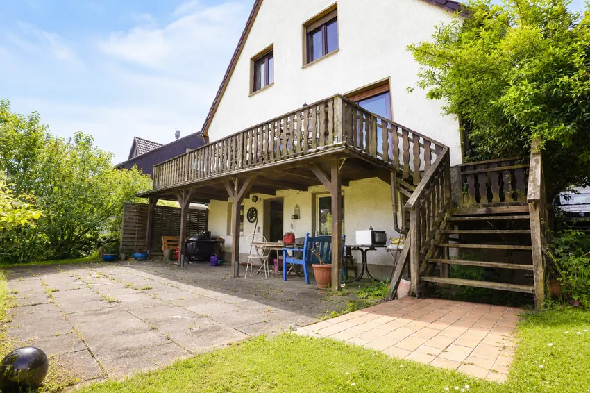 Balkon und Terrasse