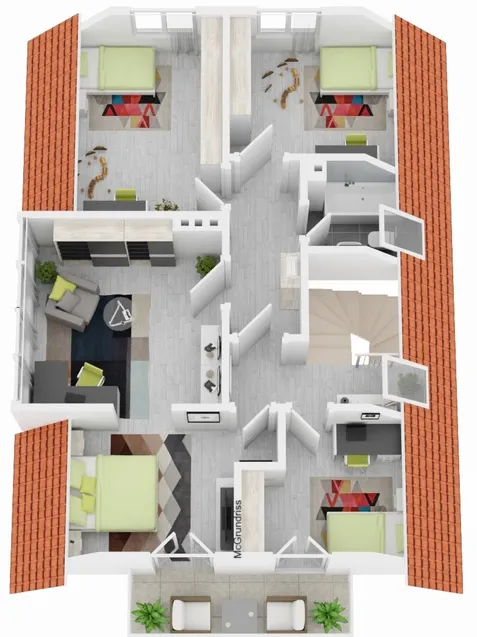 Grundriss DG