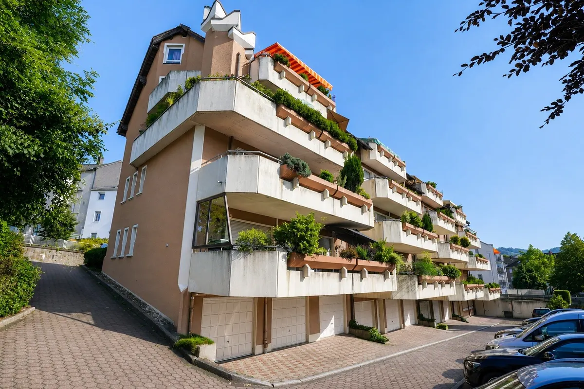 Hausrückseite