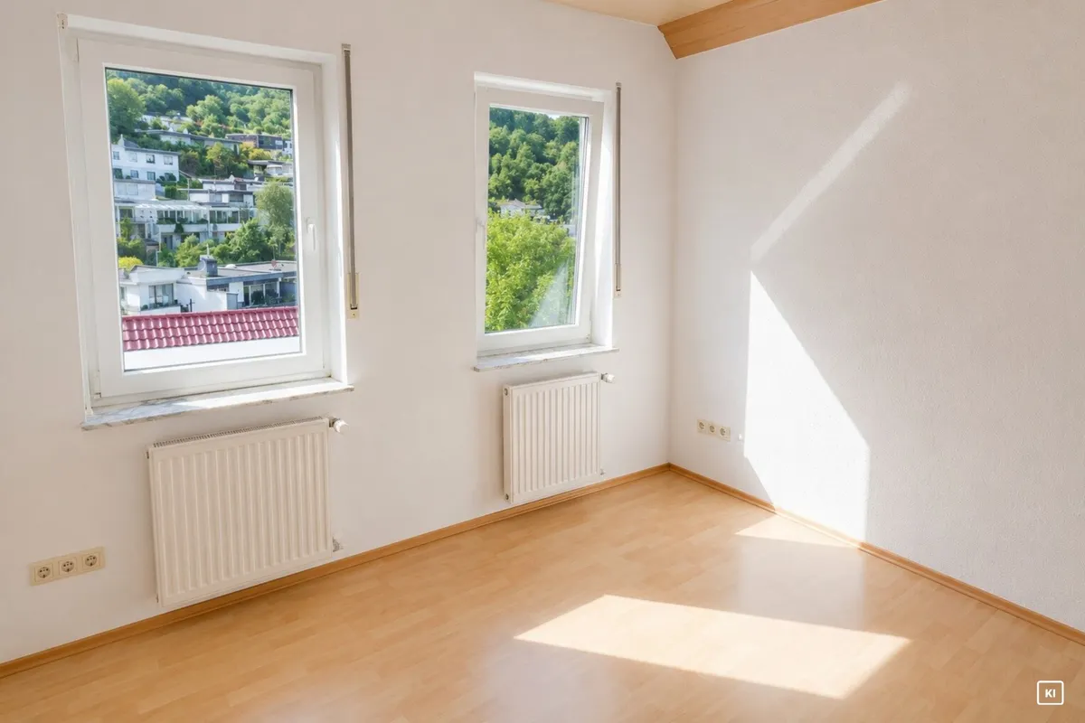 Zweites Schlaf-/Arbeitszimmer im DG (Foto II)