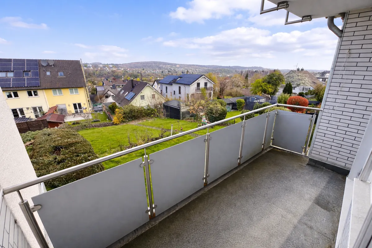 Balkon im EG
