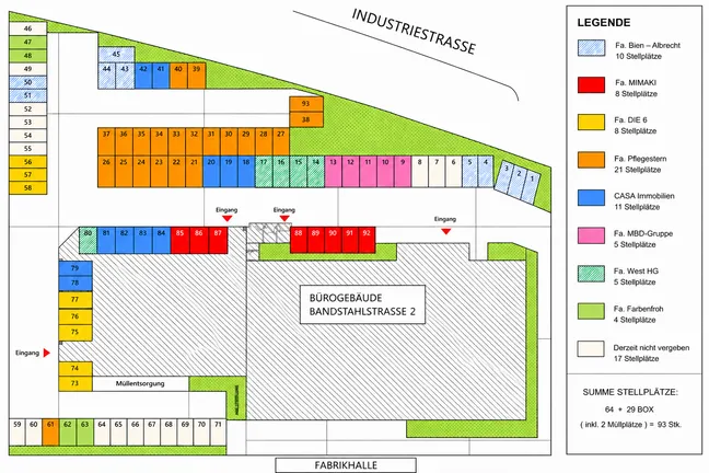Stellplatzplan