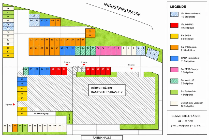 Stellplatzplan