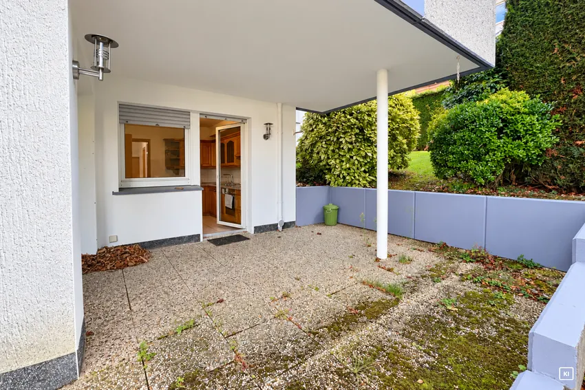 Terrassenzugang von der Küche und dem Wohnzimmer