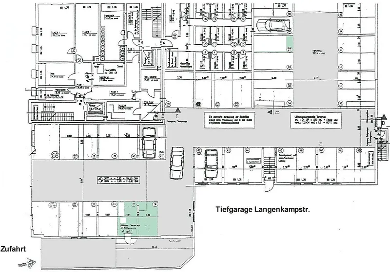Grundriss KG + Tiefgarage