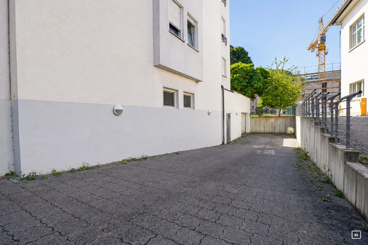 Tiefgaragenzufahrt
