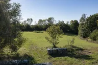 Ausblick Wohnhaus Garten