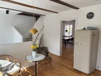 Wohnküche Blick Wohnzimmer