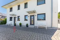 Frontansicht Halbhaus