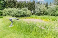 Garten mit Teich
