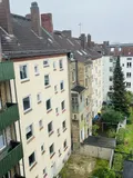 Blick vom kleinen Balkon