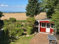 Blick Garten und Ostsee