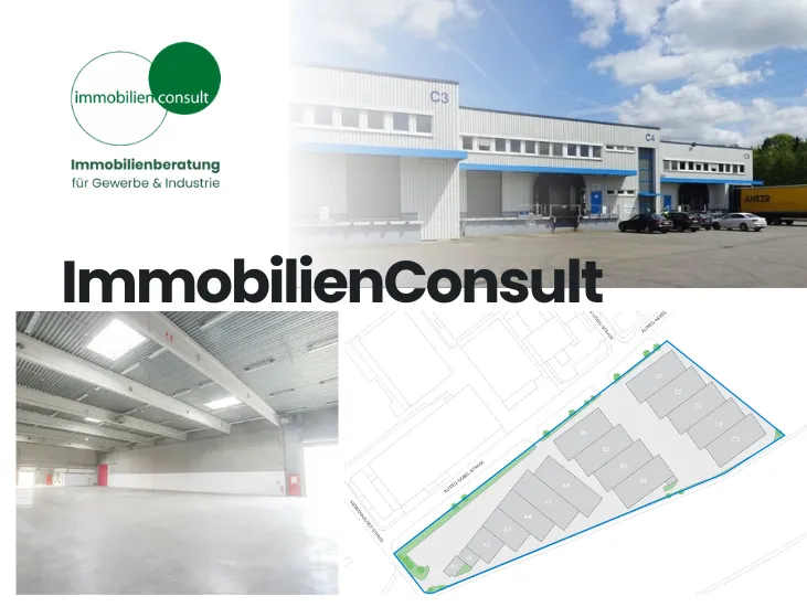 1.882 m² Hallen- und 152 m² Büroflächen Provisionsfrei ab 01.08.2025 zu vermieten