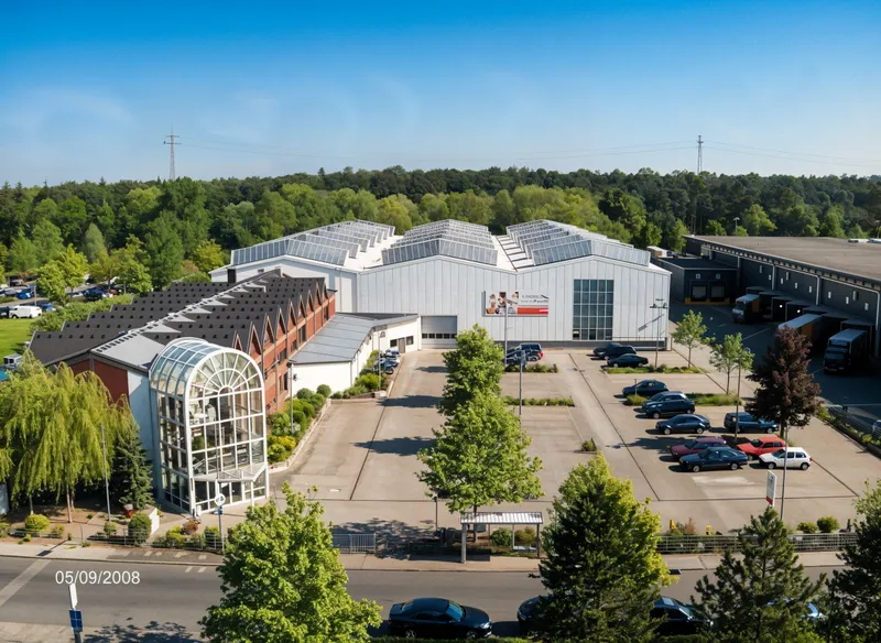 4.300 m² Produktions-/Fertigungshalle + 1.530 m² Bürofläche zu vermieten