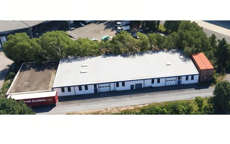 602 m² Lagerhallen mit 2 x Hallenrolltore zu vermieten – kein KFZ –