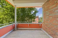 Balkon mit S/W Ausrichtung