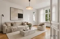 Wohnzimmer - Staging