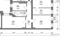 Grundriss Wohnung Nr. 12