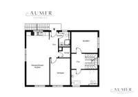 Grundriss Obergeschoss + Einliegerwohnung