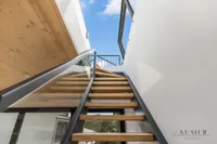 Treppe zur Dachterrasse