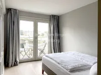 Schlafbereich mit Balkon