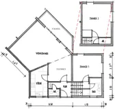 Grundriss Maisonette