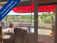 Blick auf die Terrasse