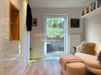 Wohnung Gartengeschoss Zimmer mit Ausgang zur Terrasse