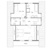Grundriss Obergeschoss