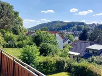 Aussicht vom Balkon