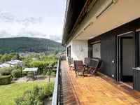 Balkon mit Westausrichtung