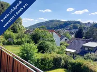 Aussicht vom Balkon