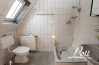Duschbad im Dachgeschoss